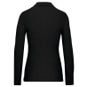 Polo manches longues femme Noir WK. Designed To Work – vue 2