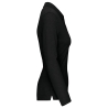 Polo manches longues femme Noir WK. Designed To Work – vue 3