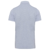 Polo manches courtes gris Oxford Grey homme – WK. Designed To Work – vue 2