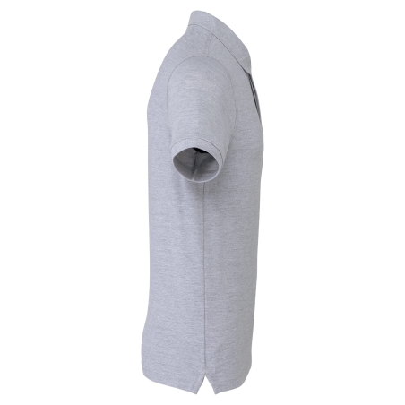 Polo manches courtes gris Oxford Grey homme – WK. Designed To Work – vue 3