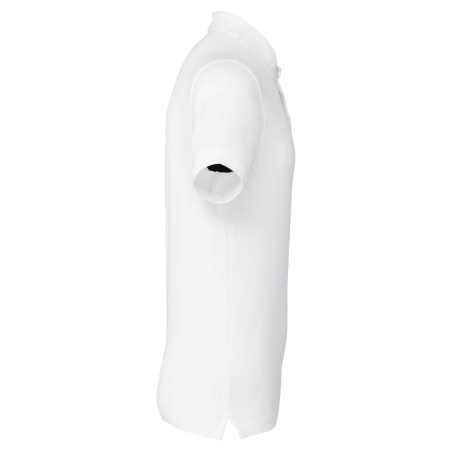 Polo Blanc Homme Manches Courtes WK. Designed To Work – vue 3