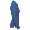Polo manches longues femme bleu WK. Designed To Work – vue 3