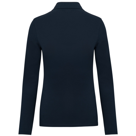 Polo manches longues femme Marine WK. Designed To Work – 200 g/m² – vue 2
