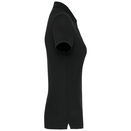 Polo manches courtes femme Noir – WK. Designed To Work – vue 3