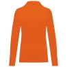 Polo manches longues femme Orange WK. Designed To Work – 200 g/m² – vue 2