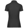 Polo Manches Courtes Femme Gris WK. Designed To Work – vue 2