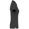 Polo Manches Courtes Femme Gris WK. Designed To Work – vue 3