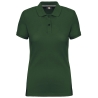 Polo Manches Courtes Femme Forest Green WK. Designed To Work