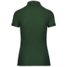 Polo Manches Courtes Femme Forest Green WK. Designed To Work – vue 2
