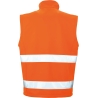Bodywarmer Softshell Haute Visibilité Orange Result – Gilet HV – vue 2