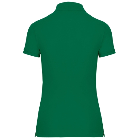 Polo Manches Courtes Femme Vert Kelly Green – WK. Designed To Work – vue 2