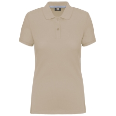 Polo manches courtes femme Light Sand – WK. Designed To Work