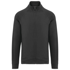 Veste molleton french terry gris unisexe WK. Designed To Work