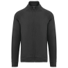 Veste molleton french terry gris unisexe WK. Designed To Work
