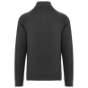 Veste molleton french terry gris unisexe WK. Designed To Work – vue 2