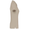 Polo manches courtes femme Light Sand – WK. Designed To Work – vue 3