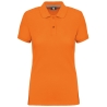 Polo Manches Courtes Femme Orange – WK. Designed To Work