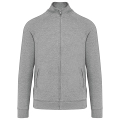 Veste molleton coton french terry unisexe Gris – WK. Designed To Work