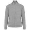 Veste molleton coton french terry unisexe Gris – WK. Designed To Work