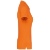 Polo Manches Courtes Femme Orange – WK. Designed To Work – vue 3