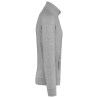 Veste molleton coton french terry unisexe Gris – WK. Designed To Work – vue 3