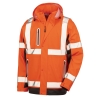 Veste haute visibilité imperméable Result Prism PU – Orange Fluo – vue 3