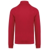 Veste molleton french terry rouge unisexe WK. Designed To Work – vue 2