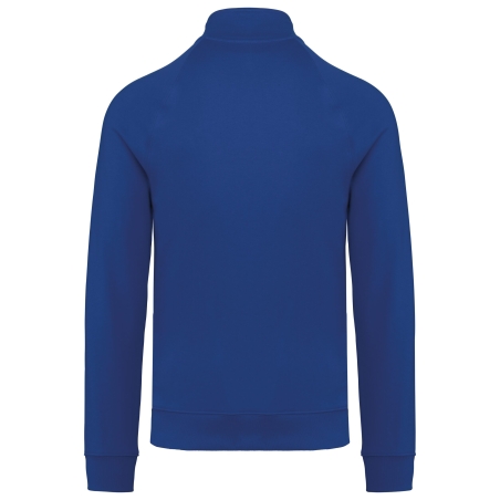 Veste molleton coton French Terry unisexe Bleu Royal – WK. Designed To Work – vue 2