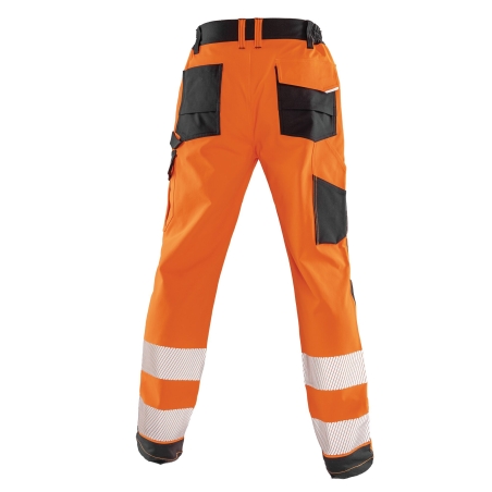 Pantalon haute visibilité recyclé Safe-Guard Orange Result – vue 2
