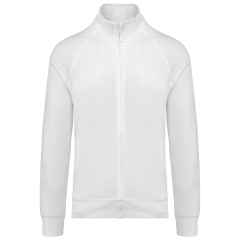 Veste molleton coton french terry unisexe Blanc – WK. Designed To Work