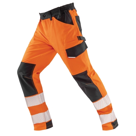 Pantalon haute visibilité recyclé Safe-Guard Orange Result – vue 3
