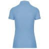 Polo manches courtes femme ciel WK. Designed To Work – 200 g/m² – vue 2