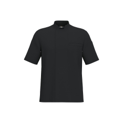 Veste de cuisine écoresponsable manches courtes unisexe Noir – WK. Designed To Work