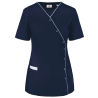 Blouse de travail femme Marine boutons-pression WK. Designed To Work