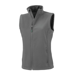 Bodywarmer Softshell Femme Recyclé Gris – Result