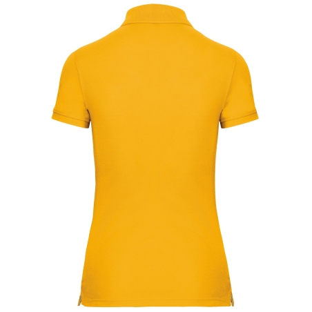 Polo manches courtes femme Jaune WK. Designed To Work – vue 2