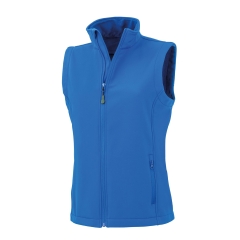Bodywarmer Softshell Femme Recyclé Bleu Royal – Result