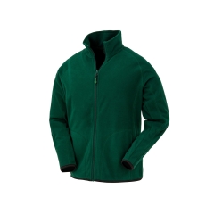 Veste micropolaire zippée Result Genuine Recycled – Vert Forest