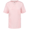 Tunique manches courtes polycoton rose unisexe WK. Designed To Work