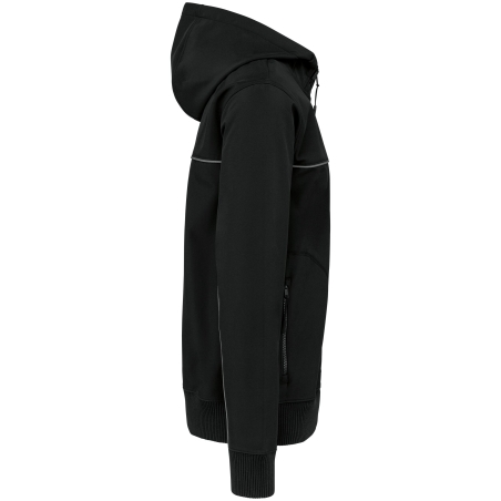 Veste Softshell 3 Couches BIONIC-FINISH® ECO Noir – WK. Designed To Work – vue 3