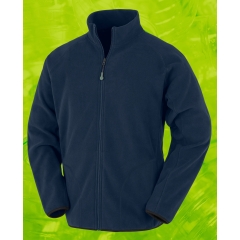 Veste micropolaire zippée Marine – Result Genuine Recycled
