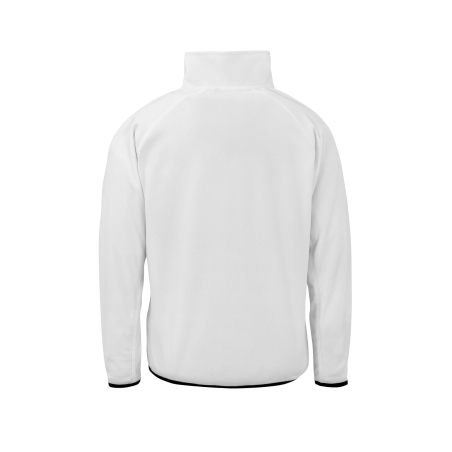 Veste micropolaire Full Zip Blanc Result – Personnalisée en France – vue 2