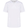 Tunique médicale manches courtes blanche unisexe – WK. Designed To Work