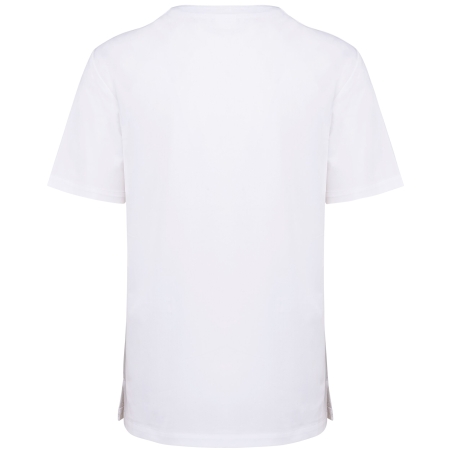 Tunique médicale manches courtes blanche unisexe – WK. Designed To Work – vue 2