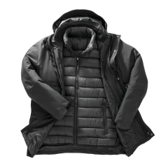 Doudoune Ripstop Recyclée 3 en 1 Result – Noir