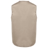 Bodywarmer multipoches polycoton doublé beige WK. Designed To Work – vue 2