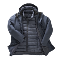 Doudoune Ripstop Recyclée 3-en-1 Result – Marine