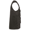 Bodywarmer Multipoches Doublé Gris WK. Designed To Work – vue 3