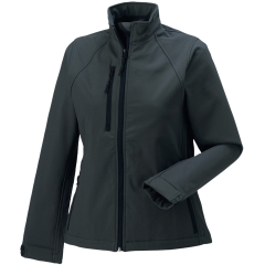 Veste softshell femme Russell Titanium – Noir