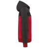 Veste softshell 3 couches BIONIC-FINISH® ECO Rouge / Gris foncé – WK. Designed To Work – vue 3